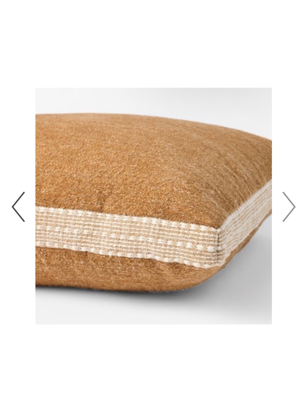 Set of 3 Tan Square Throw Pillow from Threshold designed with Studio McGee